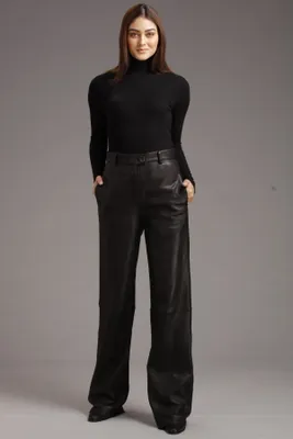 ELEANOR Genuine Butter Soft Lamb Leather Pants