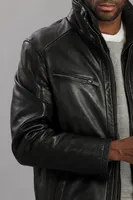 WENDELL Genuine Leather Jacket