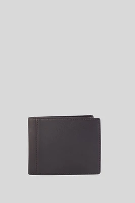 ANDRE Genuine Leather Coin Pocket Wallet