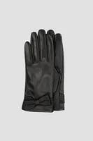 INDIRA Genuine Leather Wrist Length Glove