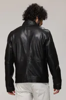 DEACON 2 Genuine Leather Bomber Jacket