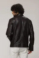 CASEY 2 Genuine Leather Bomber Jacket