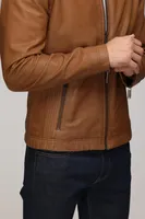 MILLER 2 Genuine Leather Bomber Jacket