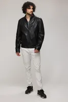 DEACON 2 Genuine Leather Bomber Jacket