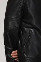 DEACON 2 Genuine Leather Bomber Jacket