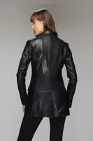 JULISSA Genuine Leather Blazer