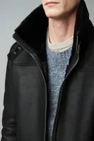 HARIS Genuine Sheepskin Shearling Jacket