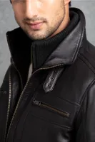 HAYDEN Genuine Leather Bomber