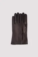 AMARA Genuine Buttery Soft Lamb Leather Touchscreen Gloves