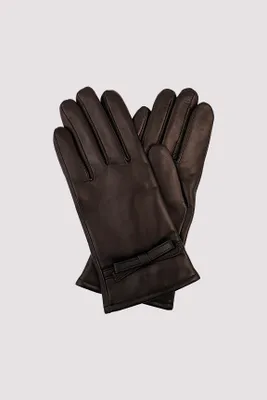 GENEVIVE Genuine Lambskin Leather Gloves