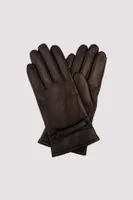 GENEVIVE Genuine Lambskin Leather Gloves