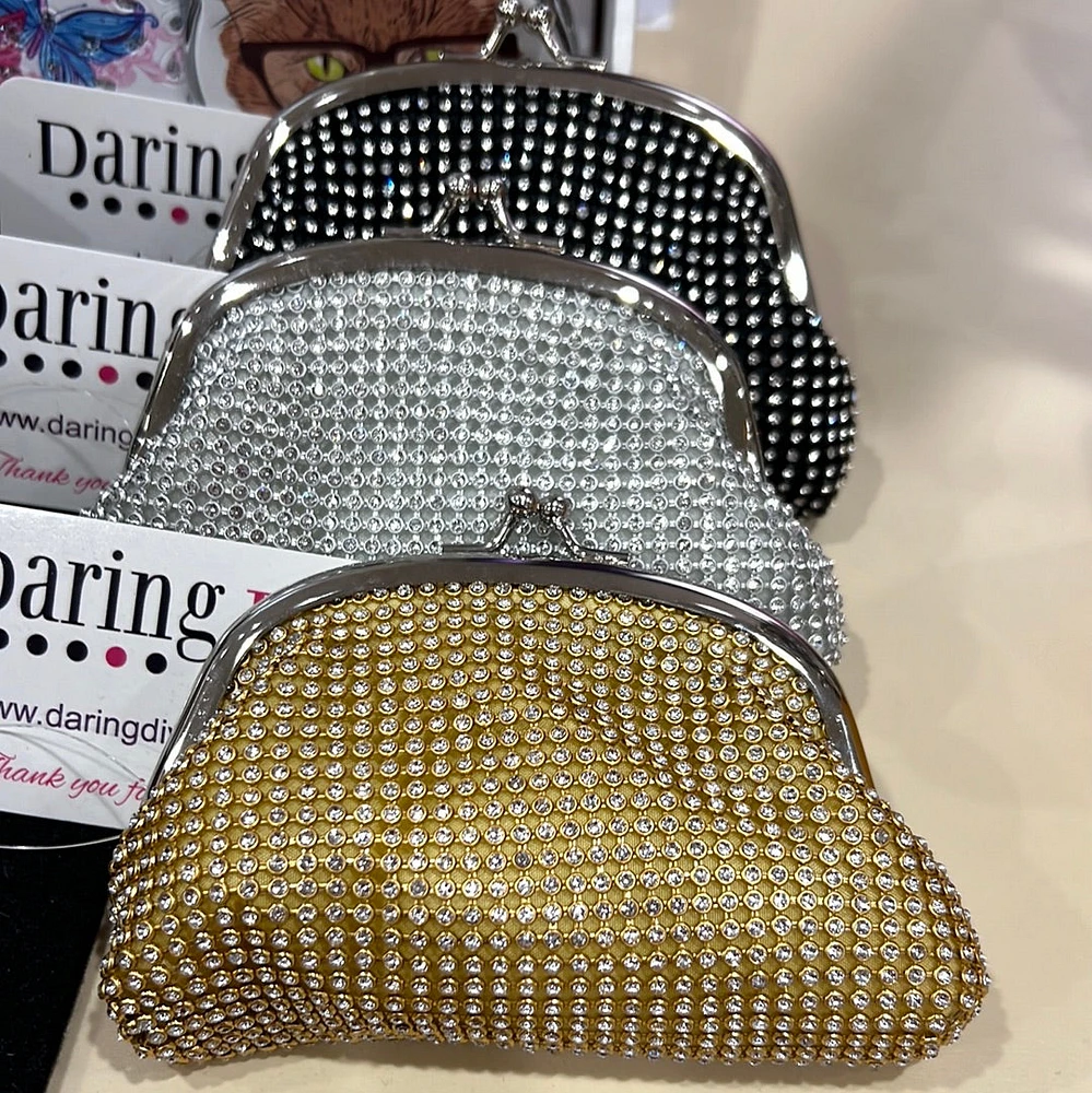 Shop Local Fashion: Unique Bling Mini Change Purse