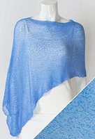 One light knit poncho