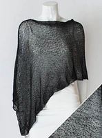 One light knit poncho