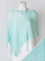 One light knit poncho