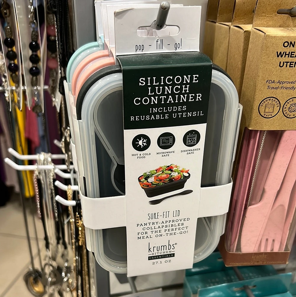 Unique Silicone Lunch Container - Shop Local