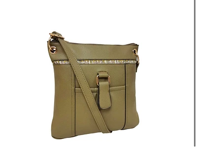 Olive messenger bag Pass4110