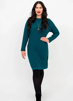 Rowan Dress, Teal, Cotton