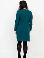 Rowan Dress, Teal, Cotton