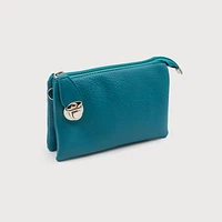 Azure multi pouch wristlet/crossbody