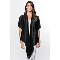 Unique Fashion Long Front Chiffon Shawl