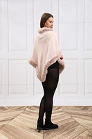 Pink Fashion Cape Poncho