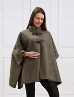 Stylish Olive Cape: Fashion Must-Have