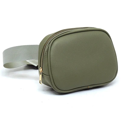 Fashionable Olive Fanny Pack