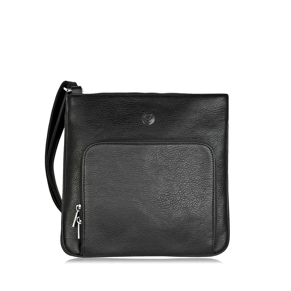 Black Pastel Messenger: Unique Fashion Crossbody