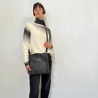 Black Pastel Messenger: Unique Fashion Crossbody