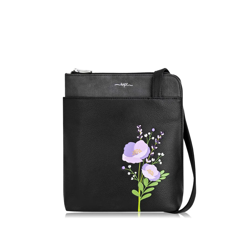 Unique Black Messenger Crossbody