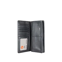 Gemma Black Long Wallet - Fashionable Unique Purse