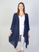 Unique Fashion: Navy Maxi Cardigan