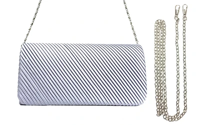 Purse Diva Silver Clutch 779 - Shop Local