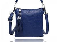 Stylish Blue Messenger Bag - Fashion Crossbody Purse Diva