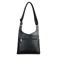 Black Messenger Bag: Fashionable Unique Crossbody