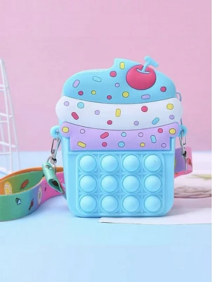 Unique Kids Pop It Crossbody Purse