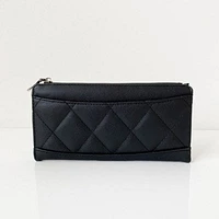 Unique Black Zip Wallet - Fashion Shop Local