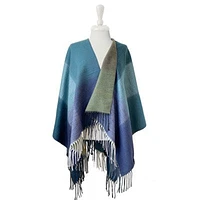 Unique Teal Fashion Shawl - Shop Local!