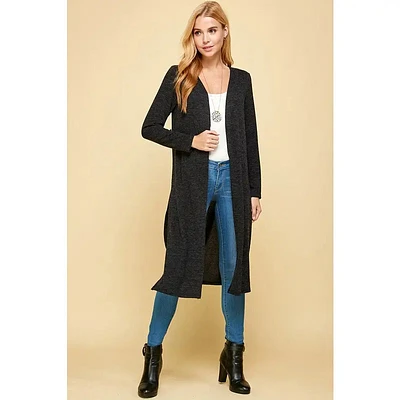 Shop Local: Unique Charcoal Longline Cardigan