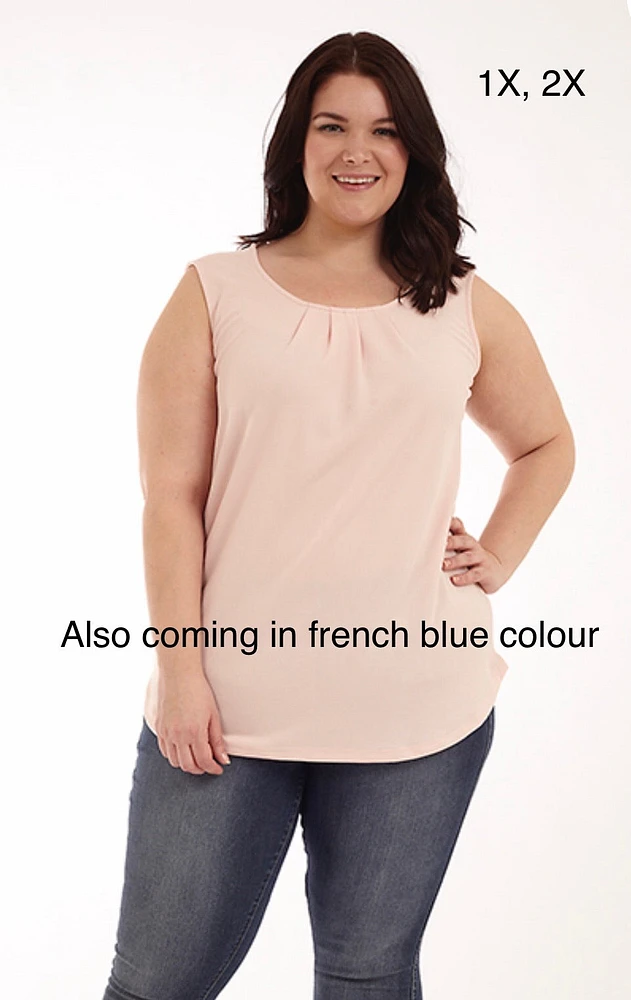 Local Shop Fashion: Unique Blush Tank