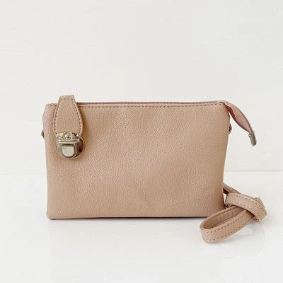 Nude Multi Pouch Wristlet/Crossbody - Shop Local Fashion