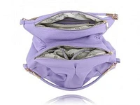 Lavender Cassandra Crossbody: Unique Fashion Purse Diva