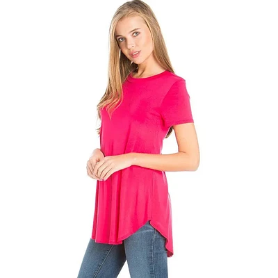 Hot Pink Top 2278 AZ - Shop Local Fashion Unique