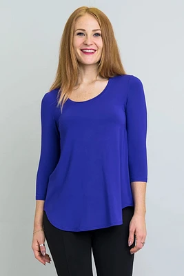 Shop Local Fashion: Unique Violet Bamboo Top