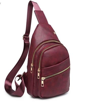 Unique Wine Fashion Sling Backpack BC1191