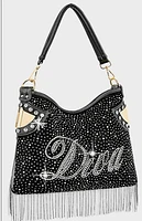 Unique Fashion Diva Hobo Handbag