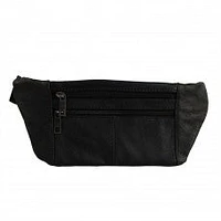 Shop Local: Unique Black Leather Fanny Pack - HJ302