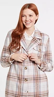 Shop Local Fashion: Unique Rosebud Plaid Shacket