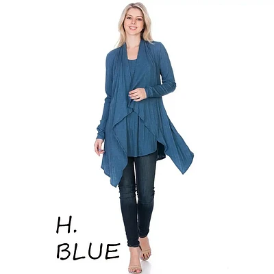 Shop Local: Unique Blue Drape Cardigan AZ